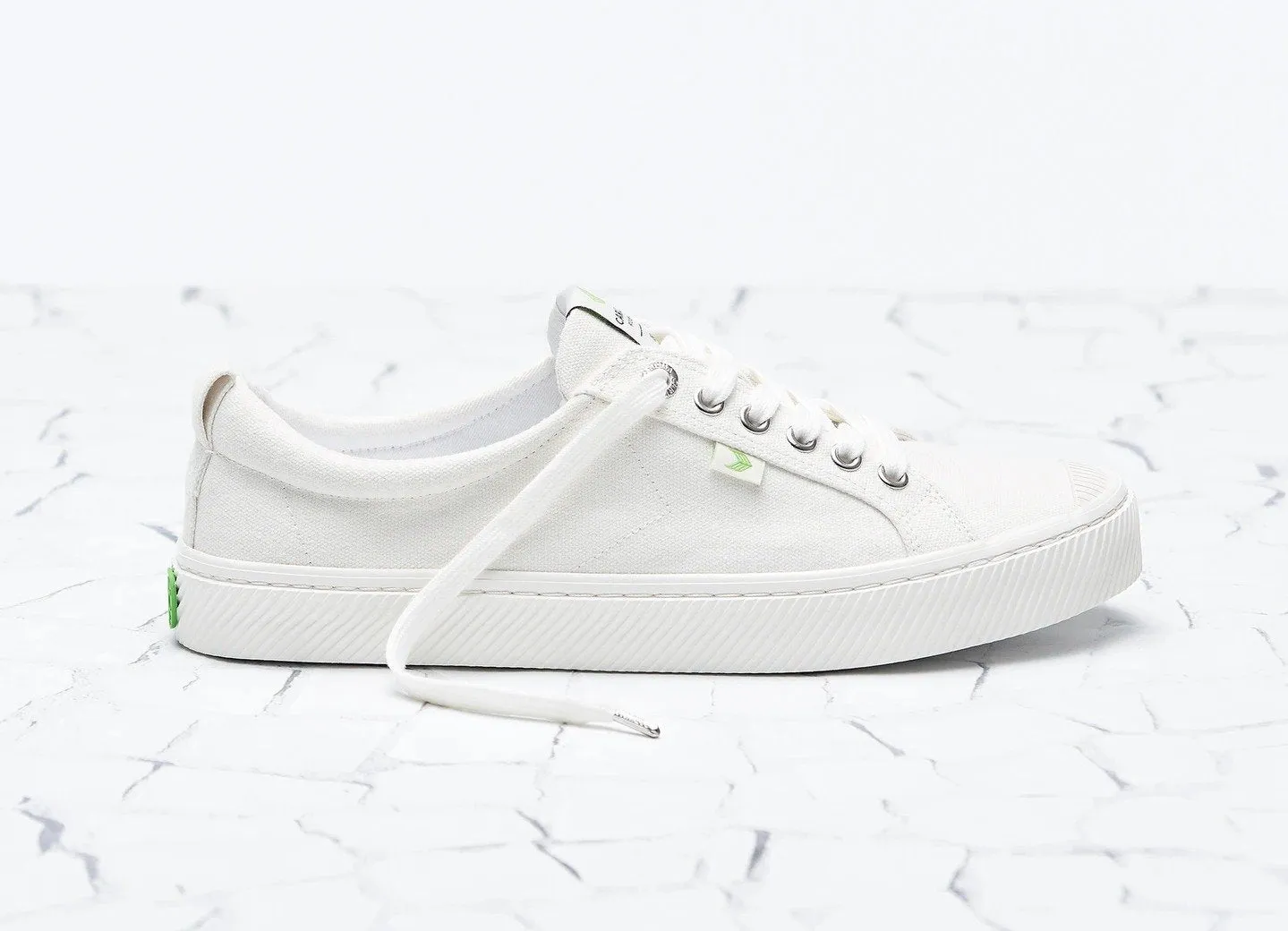 OCA Low Off White Canvas Sneaker Men