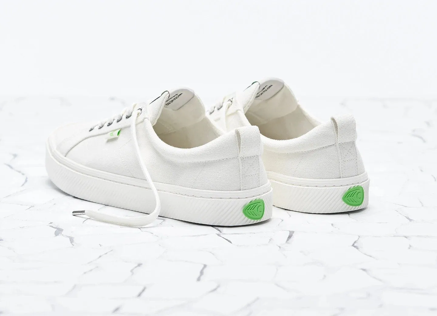 OCA Low Off White Canvas Sneaker Men