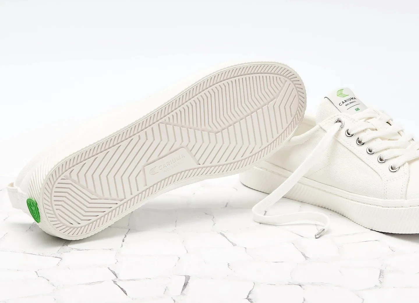 OCA Low Off White Canvas Sneaker Men