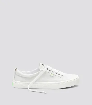 OCA Low Off White Canvas Sneaker Men