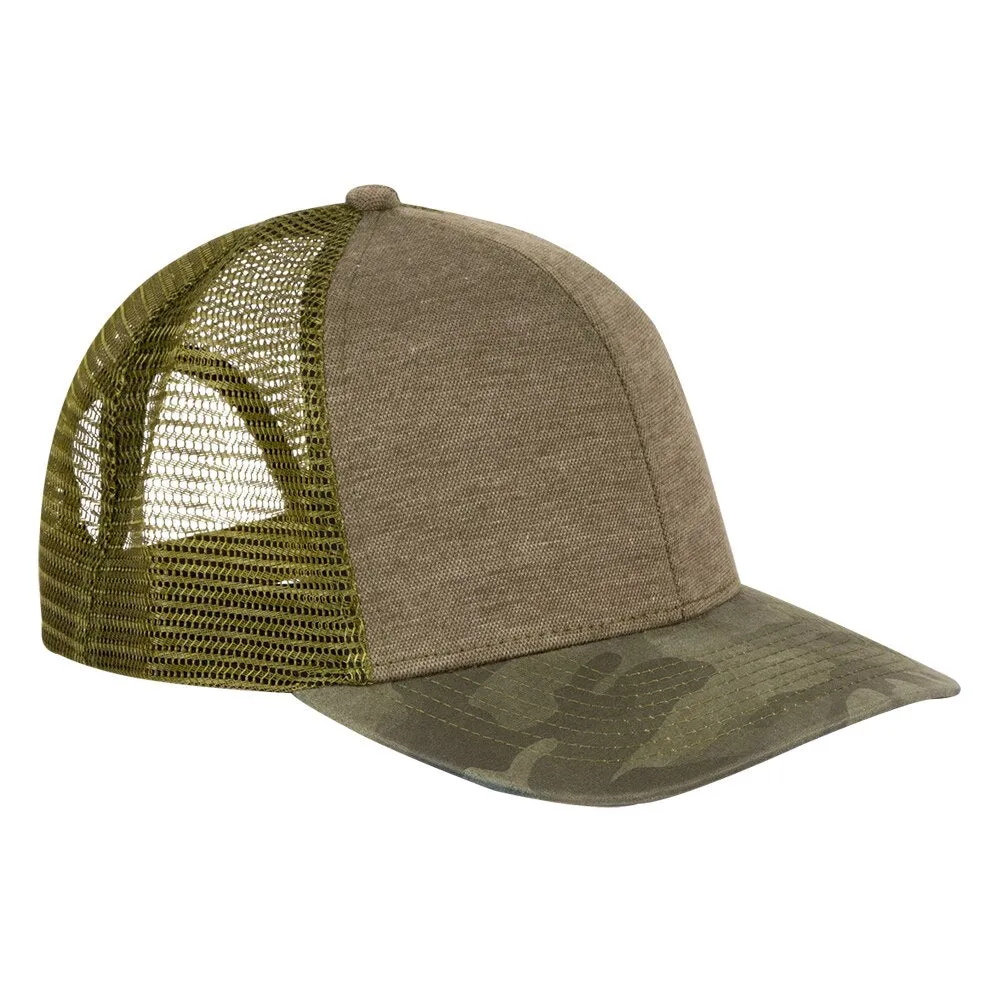 Pique Camo Trucker Hat