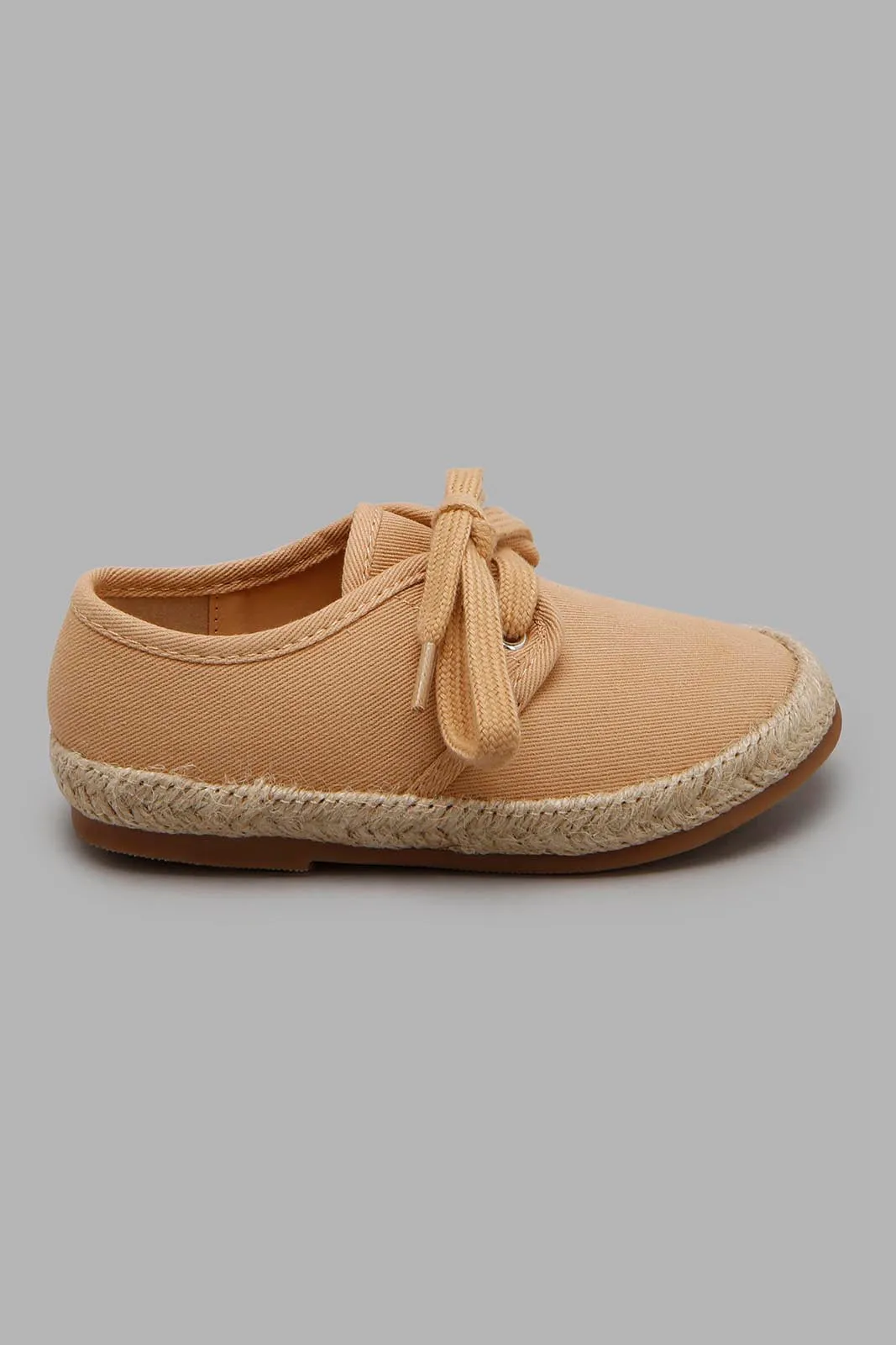 Sand Lace-Up Espadrilles