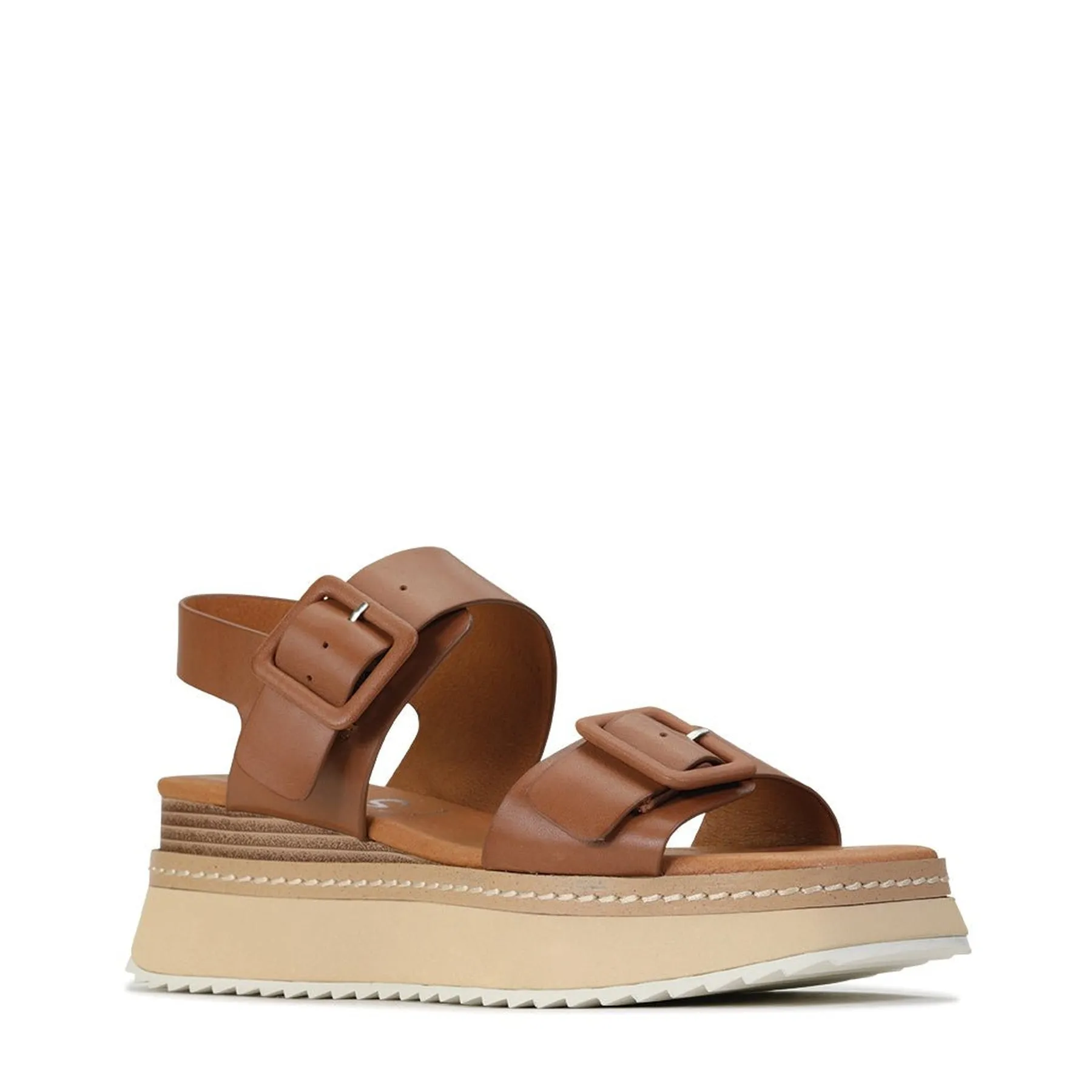 TONES WEDGE SANDAL LEATHER