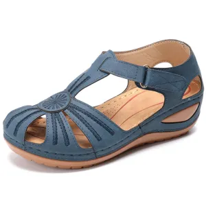 VALERIE™ | ELEGANT VINTAGE WEDGE SANDAL