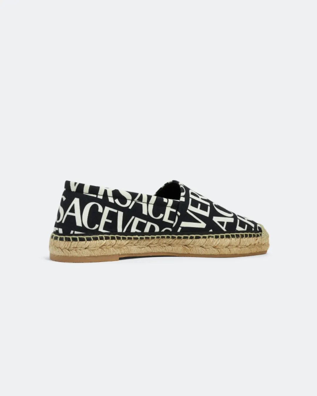 Versace All Over Logo Print Espadrilles