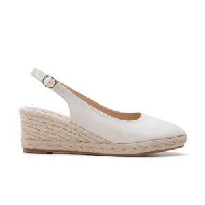 Victoria Ivory Espadrilles