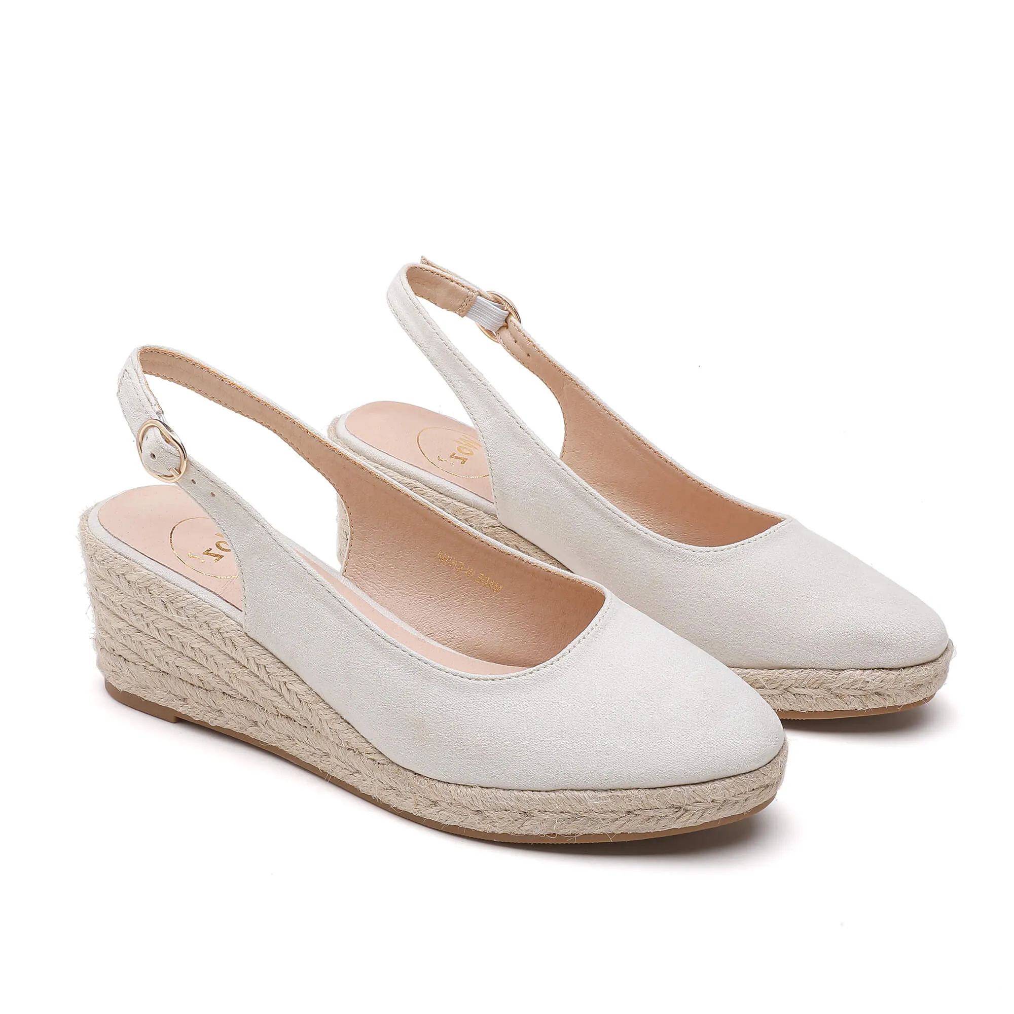 Victoria Ivory Espadrilles