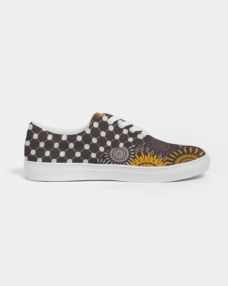 Yellow Brown Sun | Men's | Canvas Sneakers